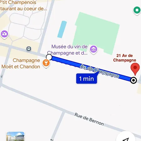 Avenue De Champagne Эперне